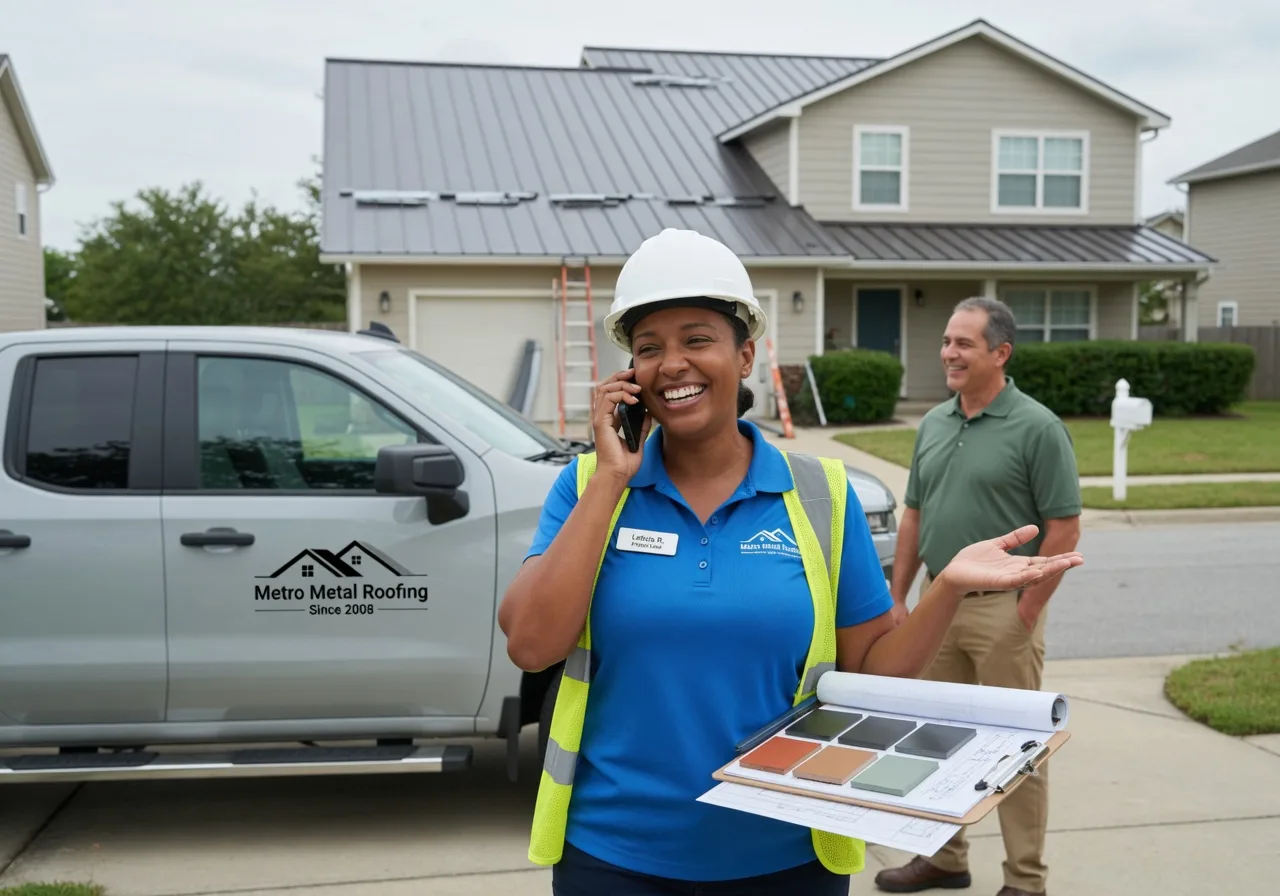 Storm Damage Metal Roof Repair in Gassville, AR